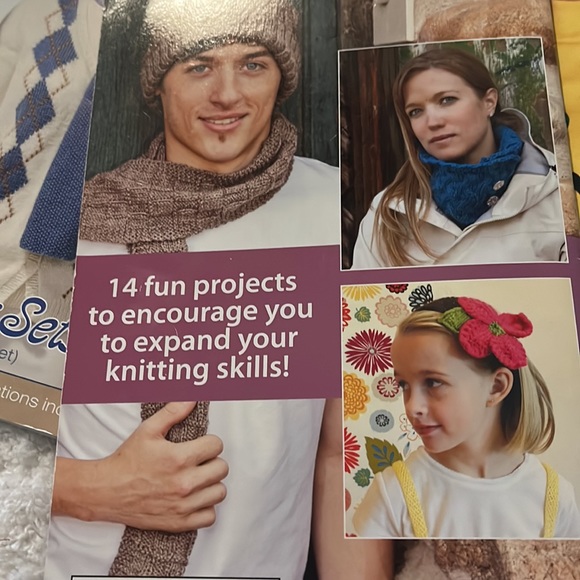 Bundle of 8 knitting books for yarn crafts - Picture 5 of 16